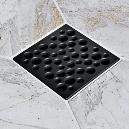 Ebbe America BUBBLES - Matte Black - Unique Drain Cover Matte Black
