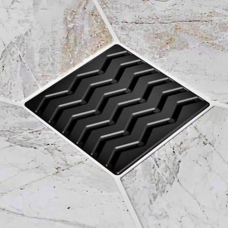 Ebbe America TREND - Matte Black - Unique Drain Cover Matte Black