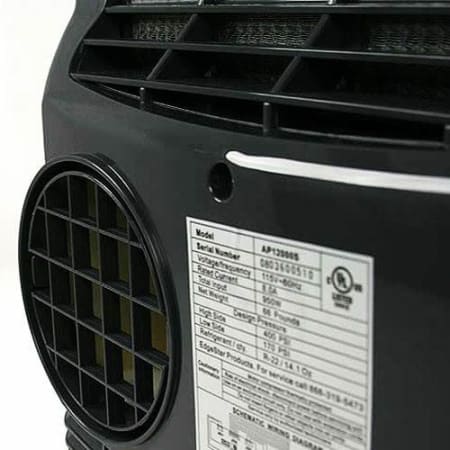 EdgeStar-AP12000HS-Exhaust