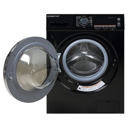 EdgeStar-CWD1550-Front View Open Black