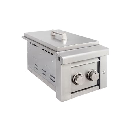 EdgeStar 26000 BTU 13 Inch Wide Liquid Propane Side Burner with LED Lighting Stainless Steel