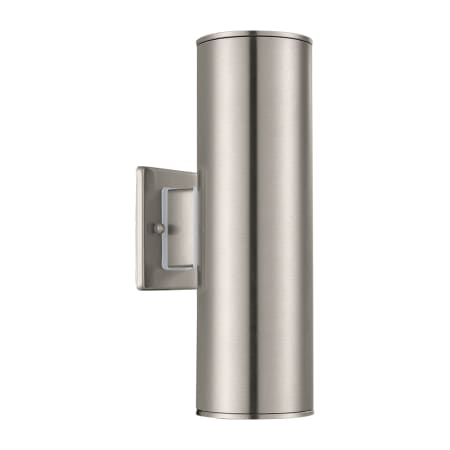 Eglo Ascoli 2 Light 13" Tall Outdoor Wall Sconce Stainless Steel