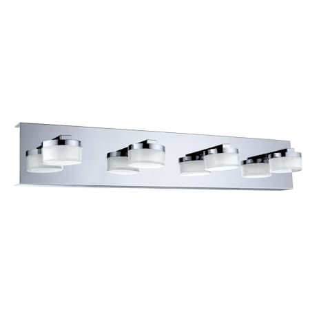 Eglo Romendo 4 Light 24" Wide LED Vanity Light Chrome
