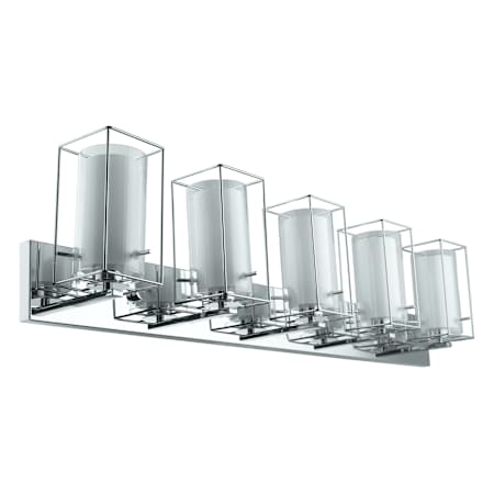 Eglo Iride 5 Light 6" Wide Vanity Light Chrome