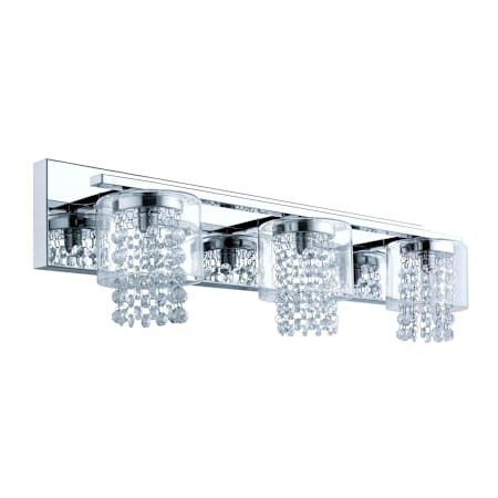 Eglo Kissling 3 Light 6" Wide Vanity Light Polished Chrome