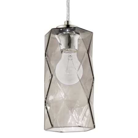 Eglo Estevau Single Light 5" Wide Mini Pendant Satin Nickel