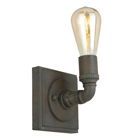 Eglo Wymer 6" Tall Wall Sconce Zinc