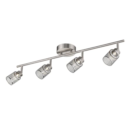 Eglo Temmar 30" Wide LED Fixed Rail Ceiling Fixture Brushed Nickel