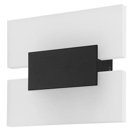 Eglo Metrass 2 8" Tall LED Wall Sconce Matt Black
