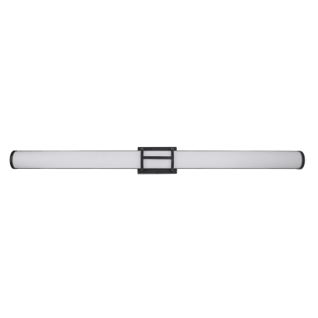 Eglo Ramaro 47" Wide ADA LED Bath Bar with Acrylic Shade Matte Black