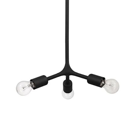 Eglo Bocadella 3 Light 14" Wide Pendant Matte Black