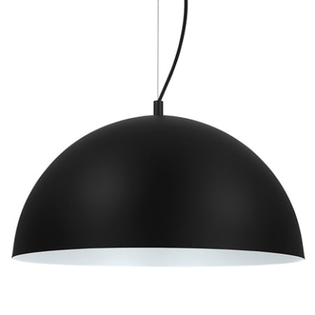 Eglo Rafaelino 21" Wide Large Pendant Black / White