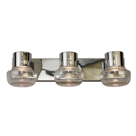 Eglo Belby 3 Light 23" Wide LED Vanity Light Chrome