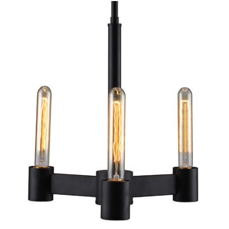 Eglo Broyles - 3 Light Ceiling Light Matte Black