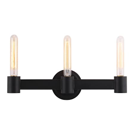 Eglo Broyles 3 Light 19" Wide Vanity Light Matte Black