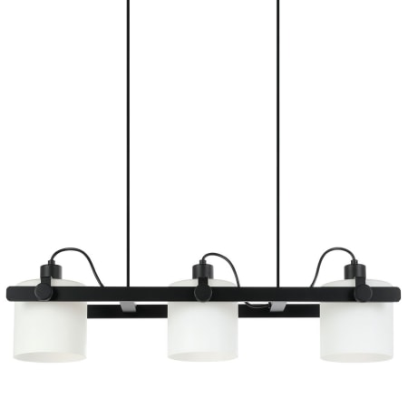 Eglo Drummond 3 Light 31" Wide Linear Pendant Black