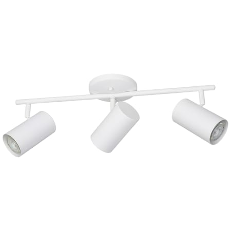 Eglo Calloway 3 Light 21" Wide Fixed Rail Ceiling Fixture White