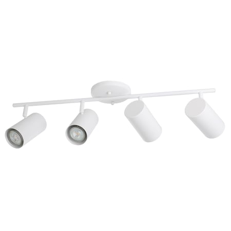 Eglo Calloway 4 Light 26" Wide Fixed Rail Ceiling Fixture White