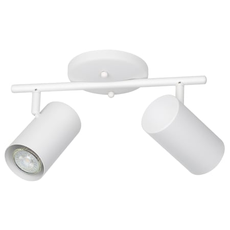 Eglo Calloway 2 Light 13" Wide Fixed Rail Ceiling Fixture White