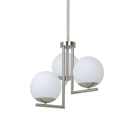 Eglo Denver 3 Light 19" Wide Pendant Matte Nickel