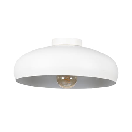 Eglo Mogano 16" Wide Semi-flush Ceiling Fixture White