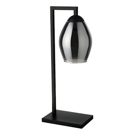 Eglo Estanys 20" Tall Accent Table Lamp Black / Metallic Smoked