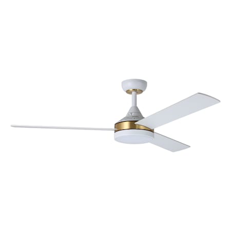 Eglo Pierport 52" 3 Blade Indoor LED Ceiling Fan White