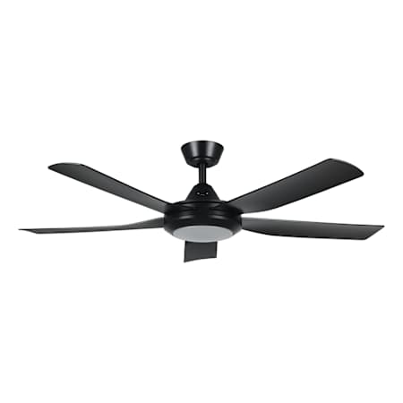 Eglo Swiftsure 52" 5 Blade Indoor LED Ceiling Fan Black