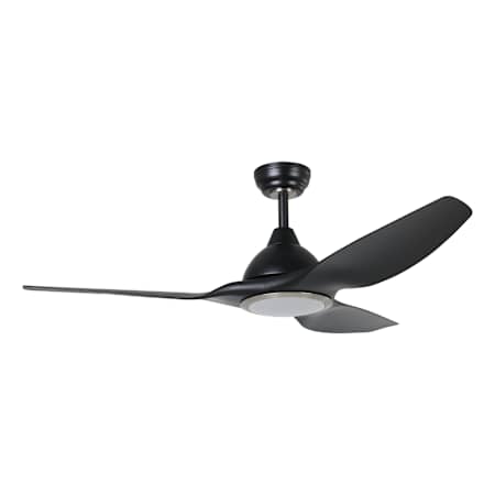 Eglo Naples 52" 3 Blade Indoor LED Ceiling Fan Black