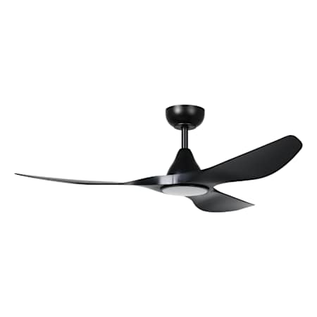 Eglo Surfline 52" 3 Blade Indoor LED Ceiling Fan Black