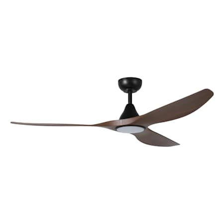 Eglo Surfline 60" 3 Blade Indoor LED Ceiling Fan Black