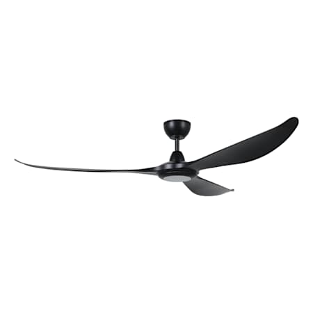 Eglo Mission Bay 72" 3 Blade Indoor LED Ceiling Fan Black