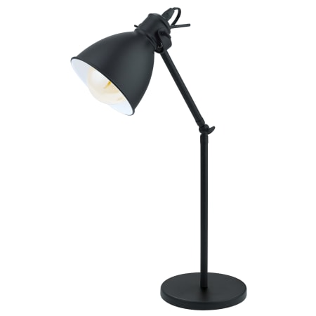 Eglo Priddy 17" Tall Gooseneck Desk Lamp Black