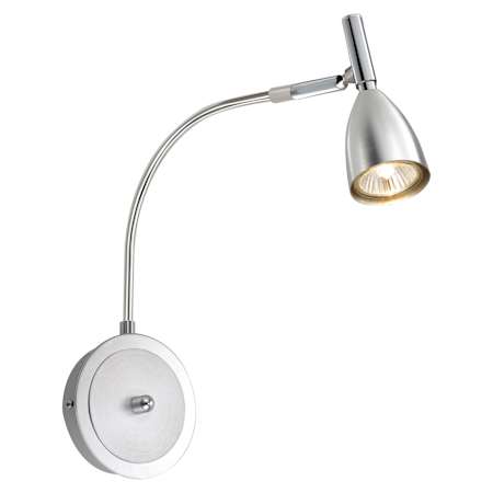 Eglo Halva 1 14" Tall Wall Sconce Chrome