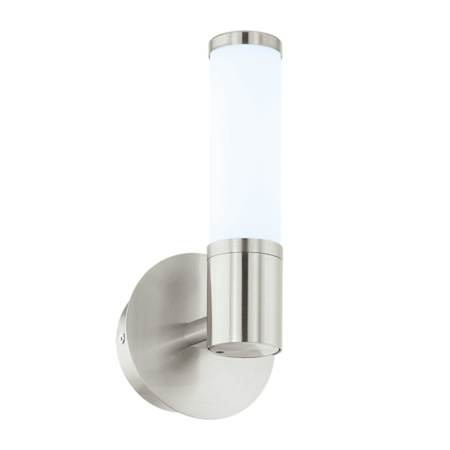Eglo Palmera 1 11" Tall LED Bathroom Sconce Satin Nickel