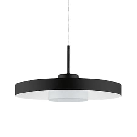 Eglo Alpicella 16" Wide LED Pendant Matte Black