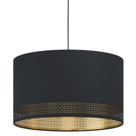Eglo Esteperra 15" Wide Pendant Black