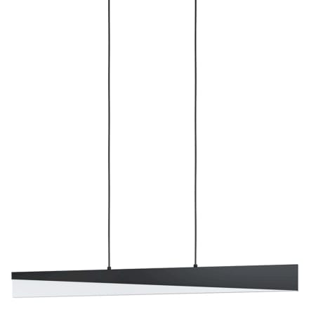 Eglo Isidro 31" Wide LED Suspension Linear Pendant Structured Black