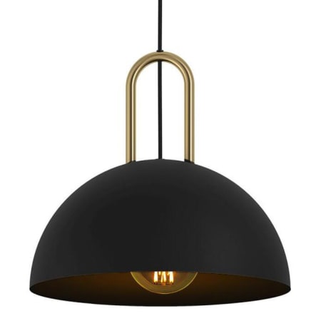 Finish: Structured Black / Brushed Brass