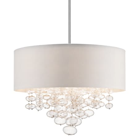Elan Piatt 5 Light 24" Wide Pendant Chrome