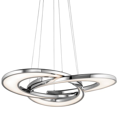Elan Destiny 4 Light 36" Wide LED Pendant Chrome
