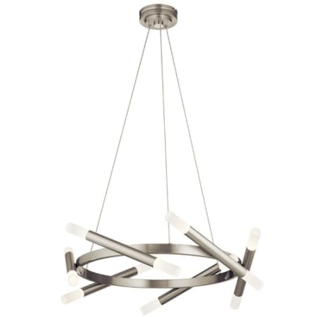 Elan Radian Light 23" Wide LED Chandelier Chrome