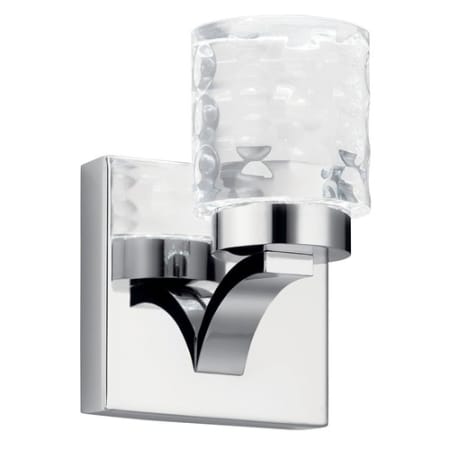 Elan Rene Light 7" Tall LED Wall Sconce Chrome