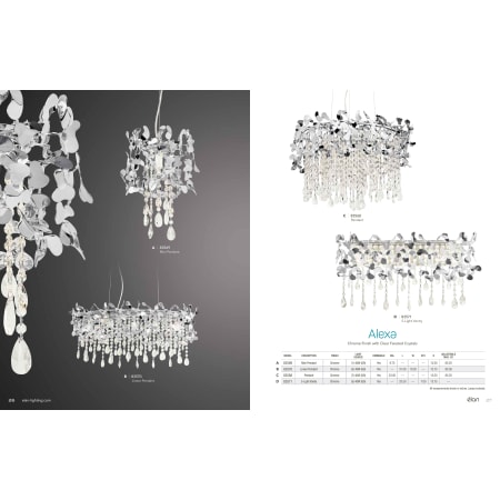 Elan-Alexa Mini Pendant-Catalog Page