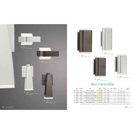 Elan-Berr Sconce-Catalog Page