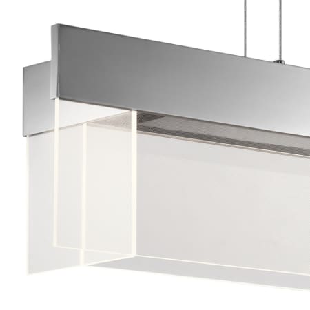 Elan-Geo Large Linear Chandelier-Close Up