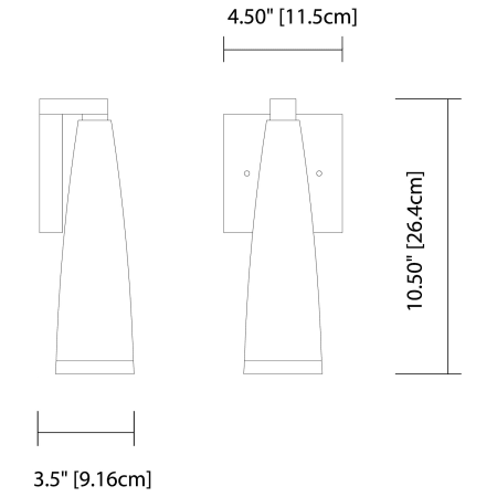 Elan-Heren Sconce-Line Drawing