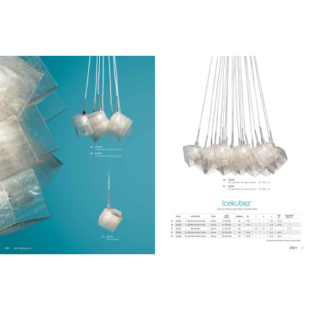 Elan-Icekubez Large Pendant Cluster - Short-Catalog Page