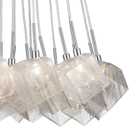 Elan-Icekubez Large Pendant Cluster - Short-Close Up