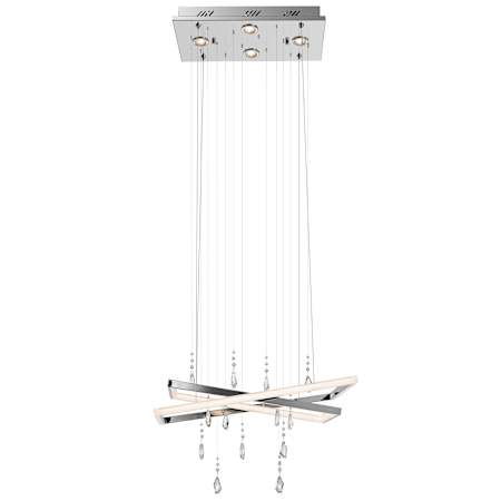 Elan-Maze Multi-Light Pendant-Full View